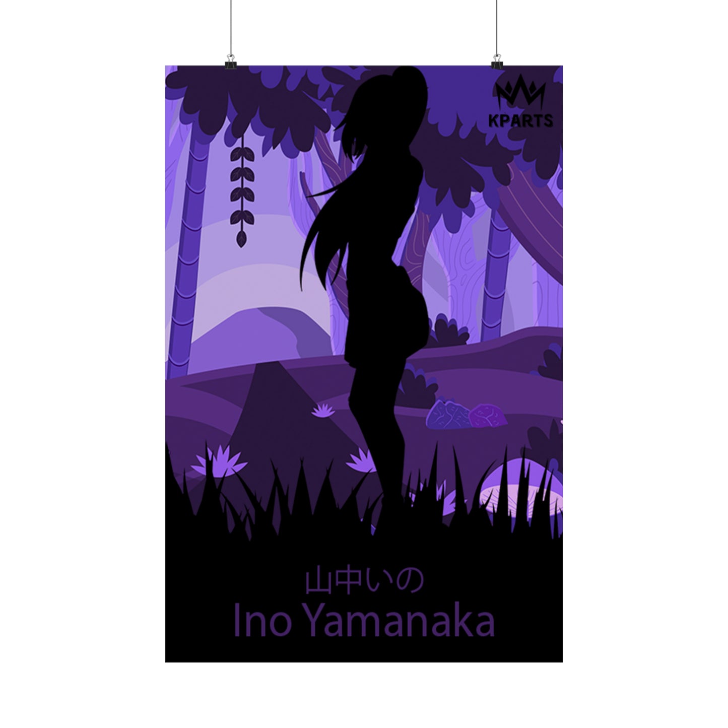 Ino Yamanaka Minimalist Poster #5