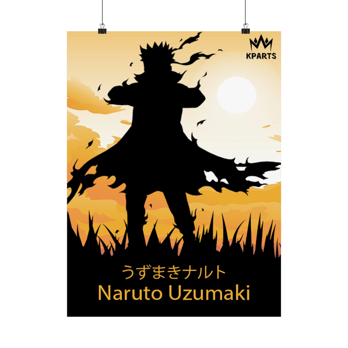 Naruto Uzumaki Minimalist Poster #9 - Collective Prints