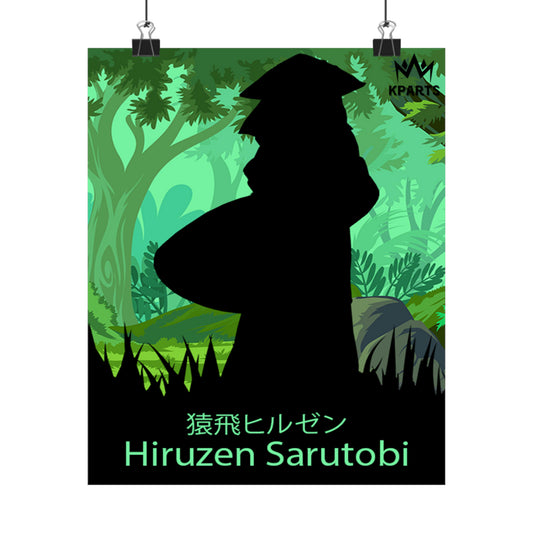 Hiruzen Sarutobi Minimalist Poster #5