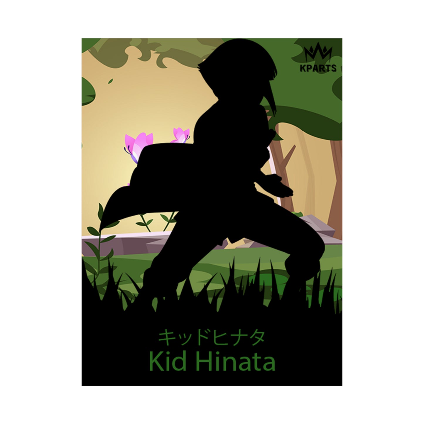 Hinata Hyuga Minimalist Poster #14