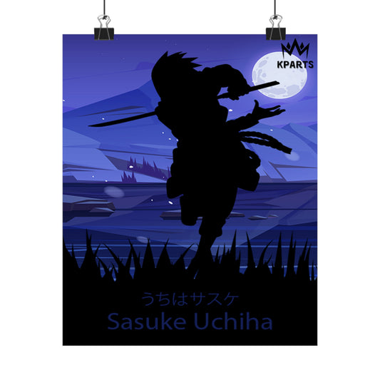 Sasuke Uchiha Minimalist Poster #4 - Collective Prints