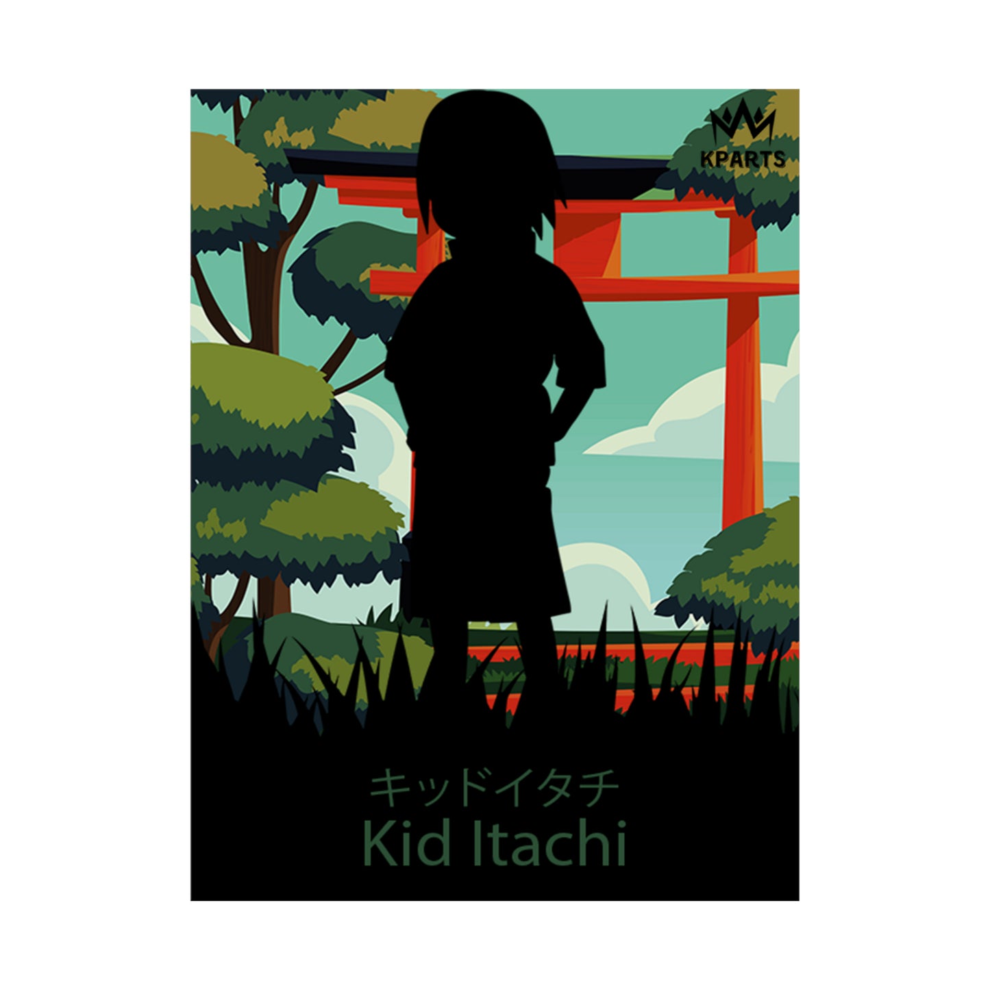 Itachi Uchiha (Kid) Minimalist Poster #11