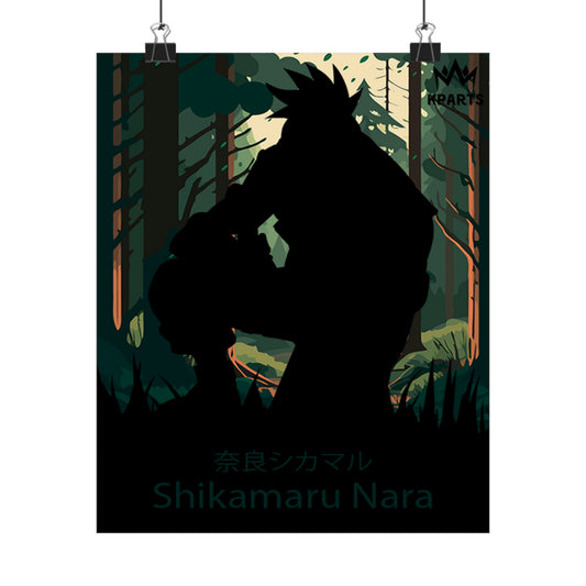 Shikamaru Nara Minimalist Poster #9