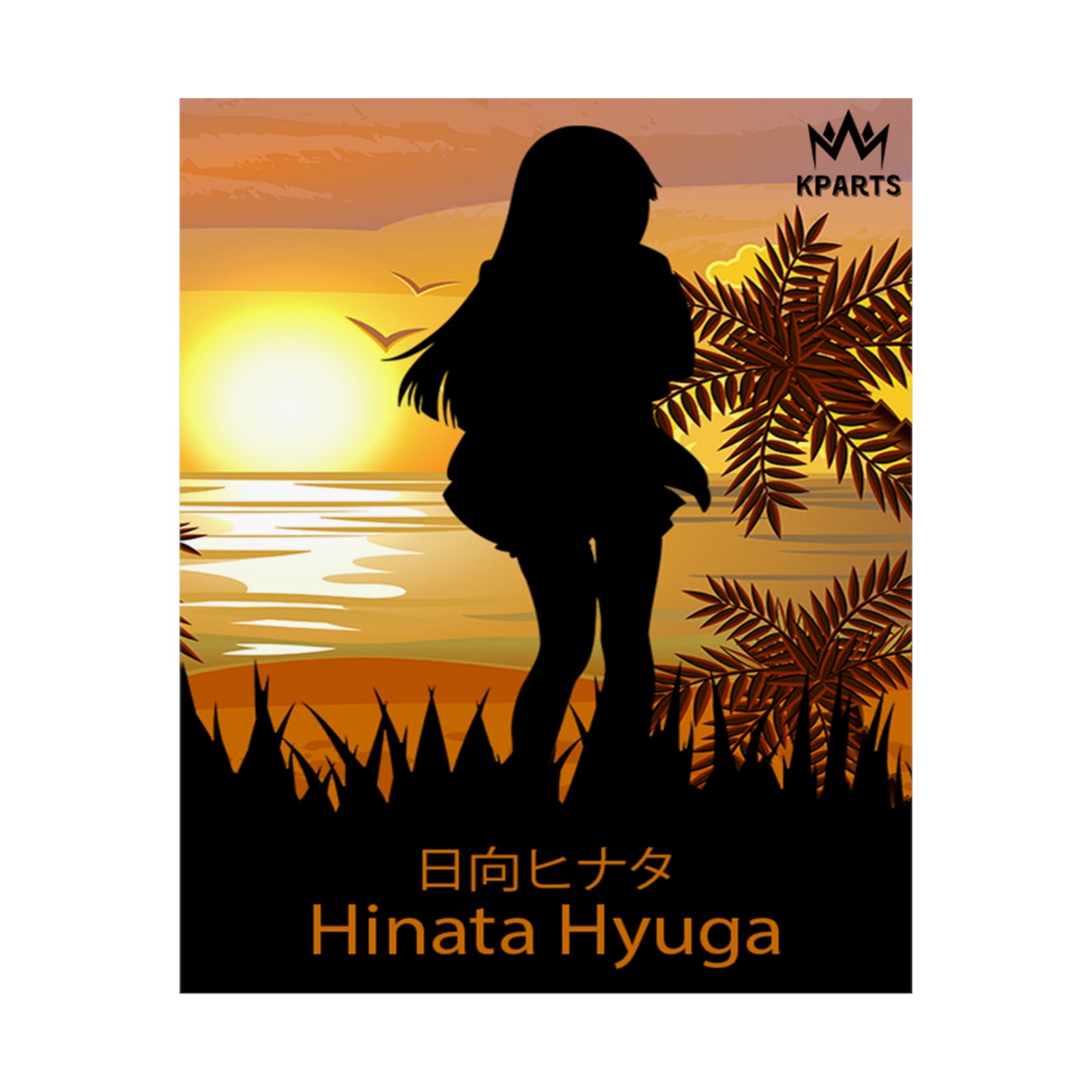 Hinata Hyuga Minimalist Poster #2