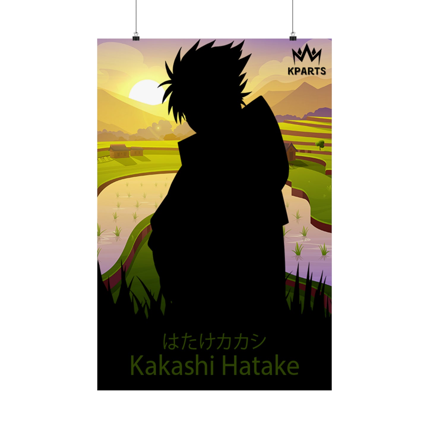 Kakashi Hatake Minimalist Poster #7 - Collective Prints