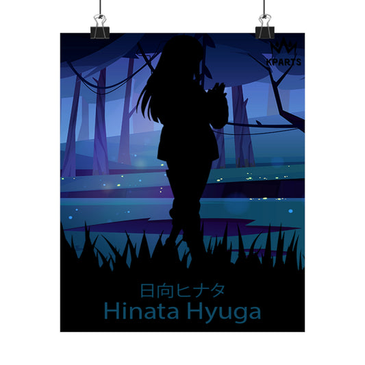 Hinata Hyuga Minimalist Poster #5