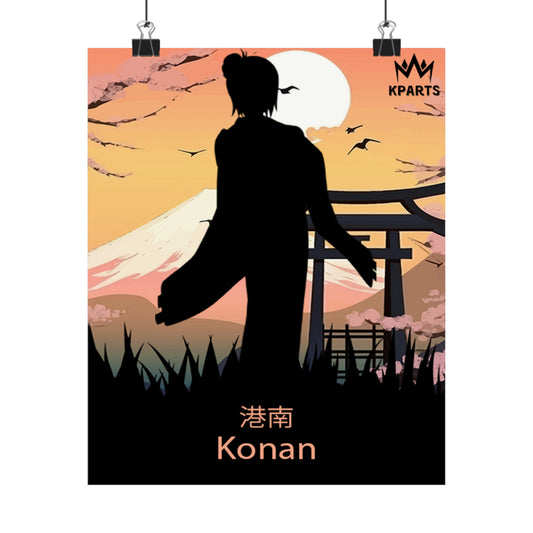 Konan Minimalist Poster #8 - Collective Prints