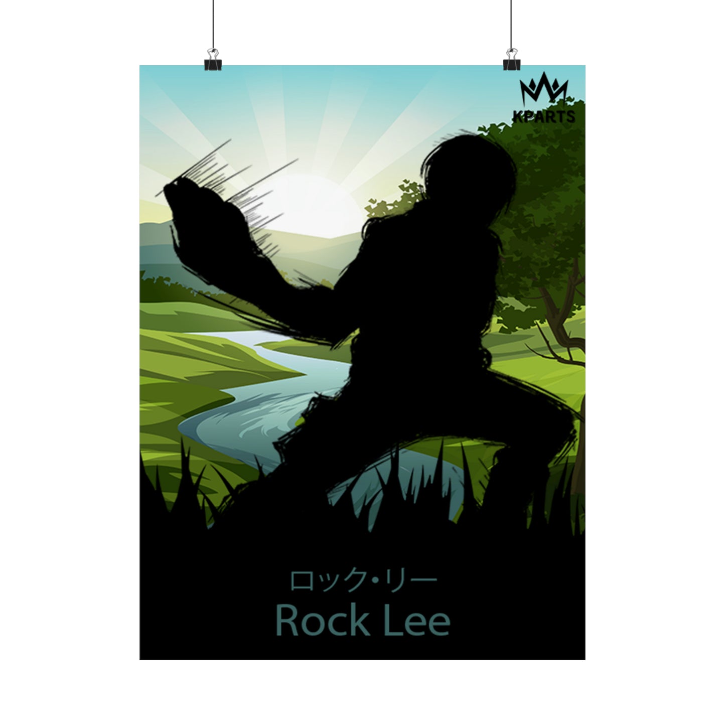 Rock Lee Minimalist Poster #7