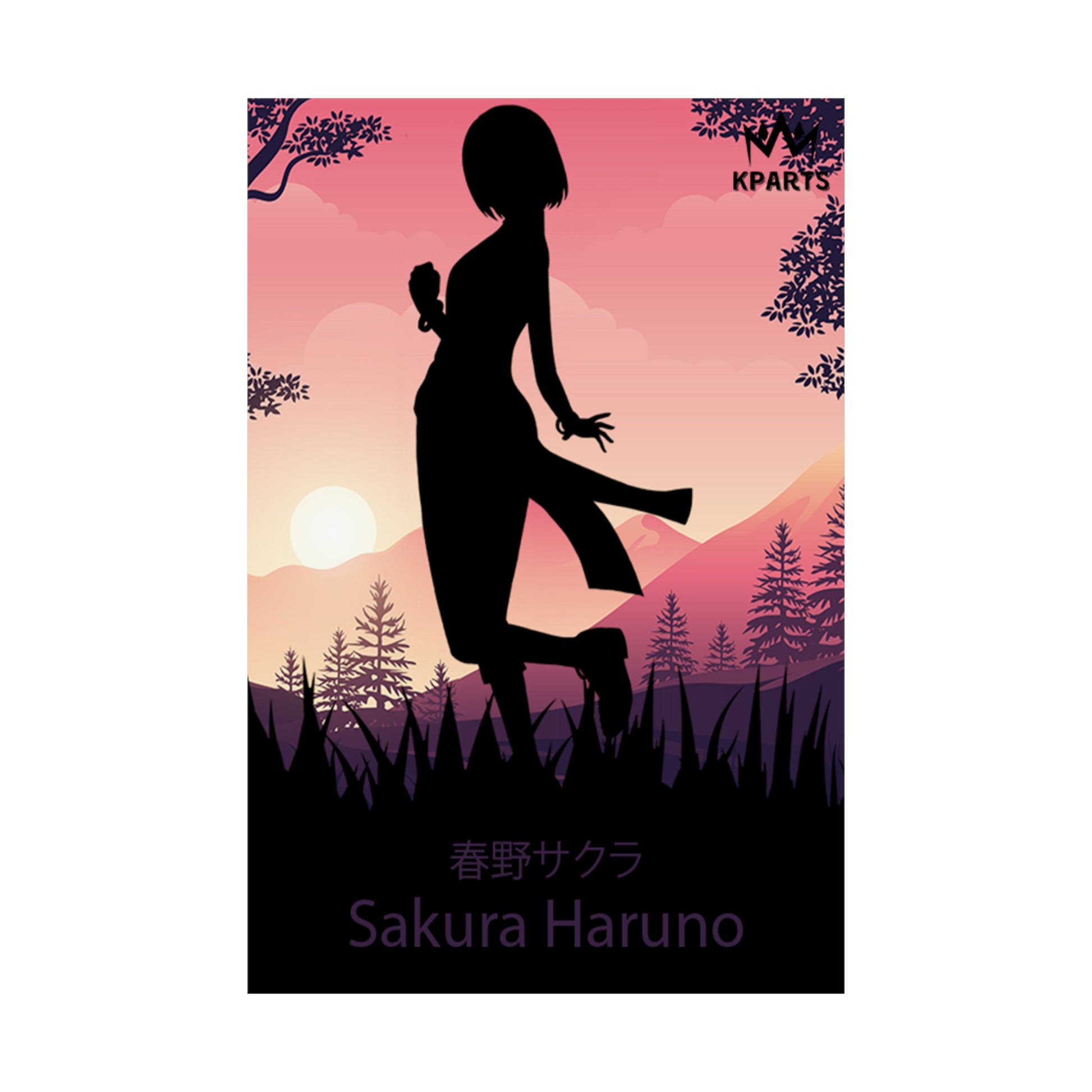 Sakura Haruno Minimalist Poster #8 - Collective Prints