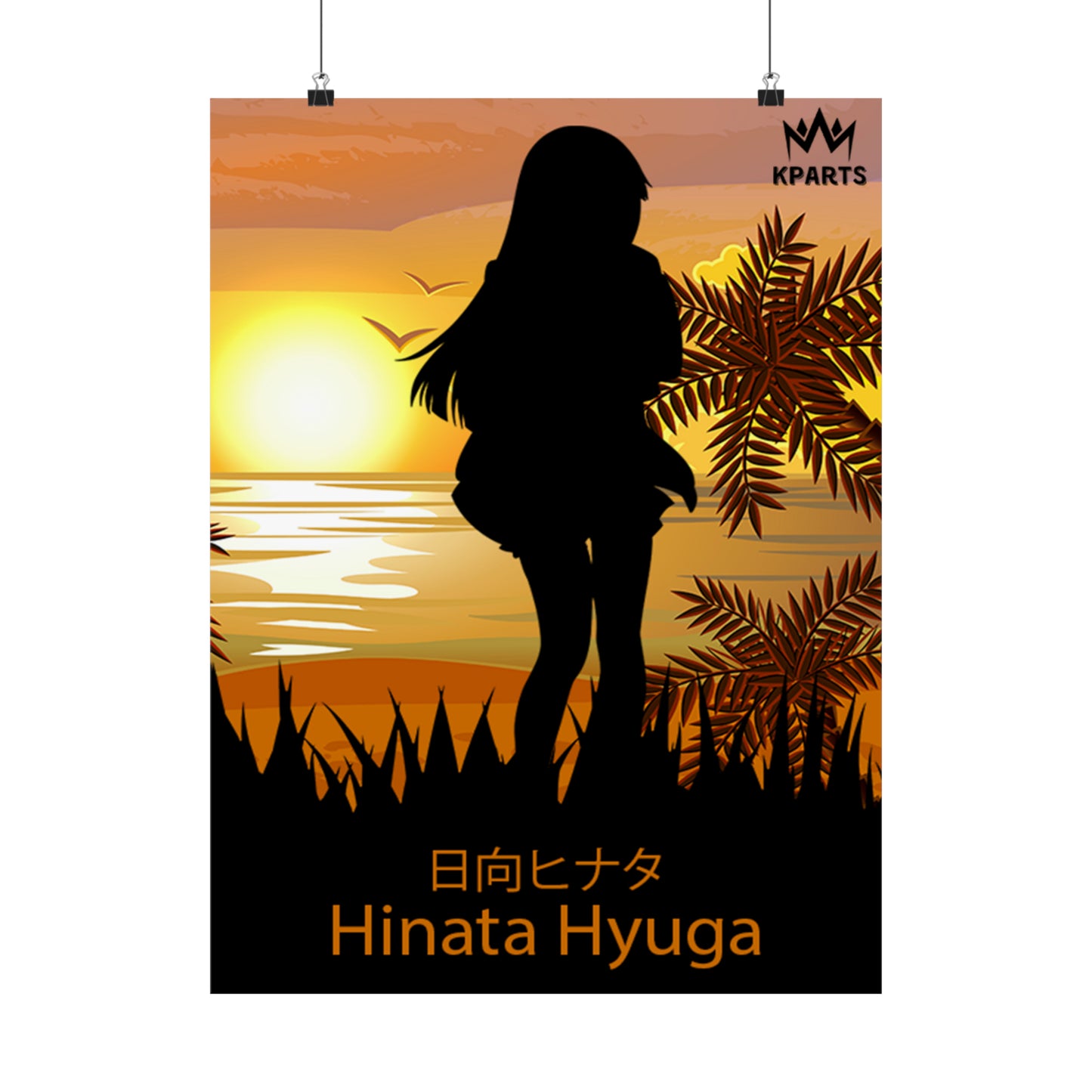 Hinata Hyuga Minimalist Poster #2