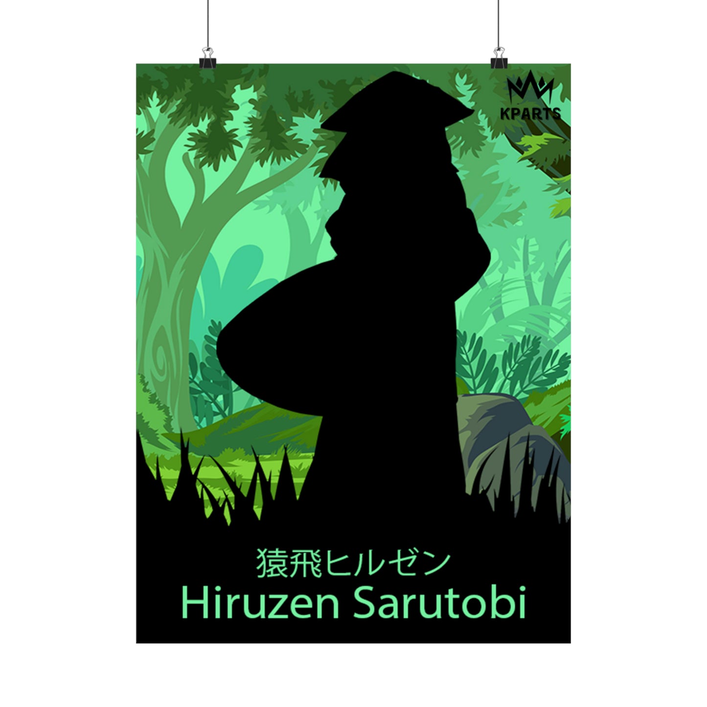 Hiruzen Sarutobi Minimalist Poster #5