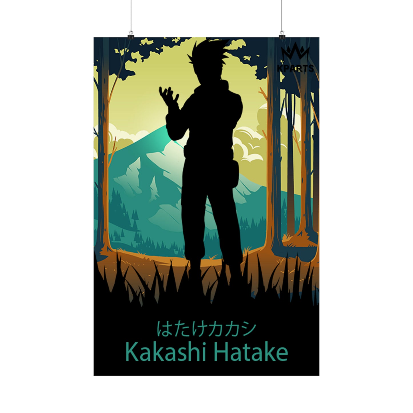 Kakashi Hatake Minimalist Poster #8 - Collective Prints