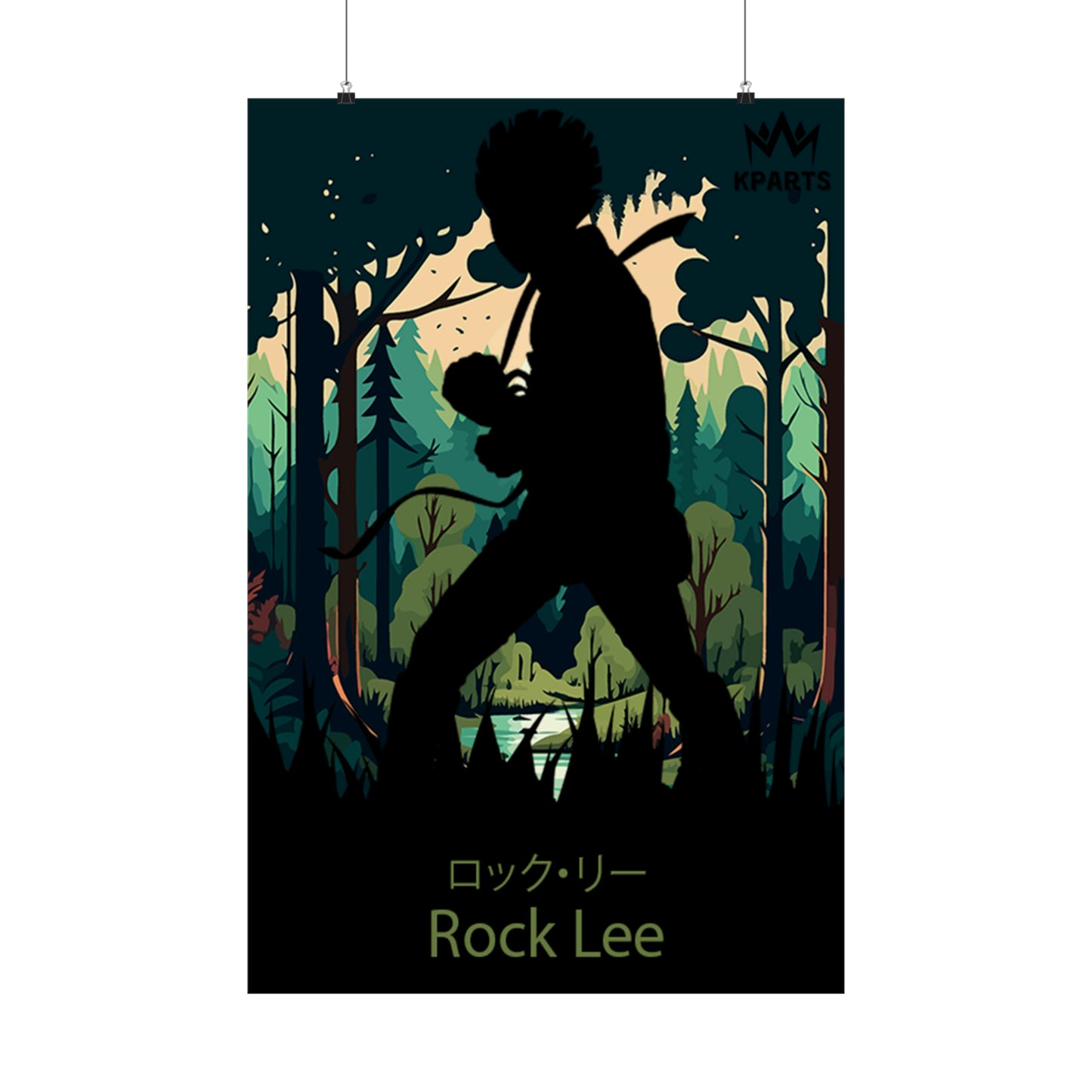 Rock Lee Minimalist Poster #8