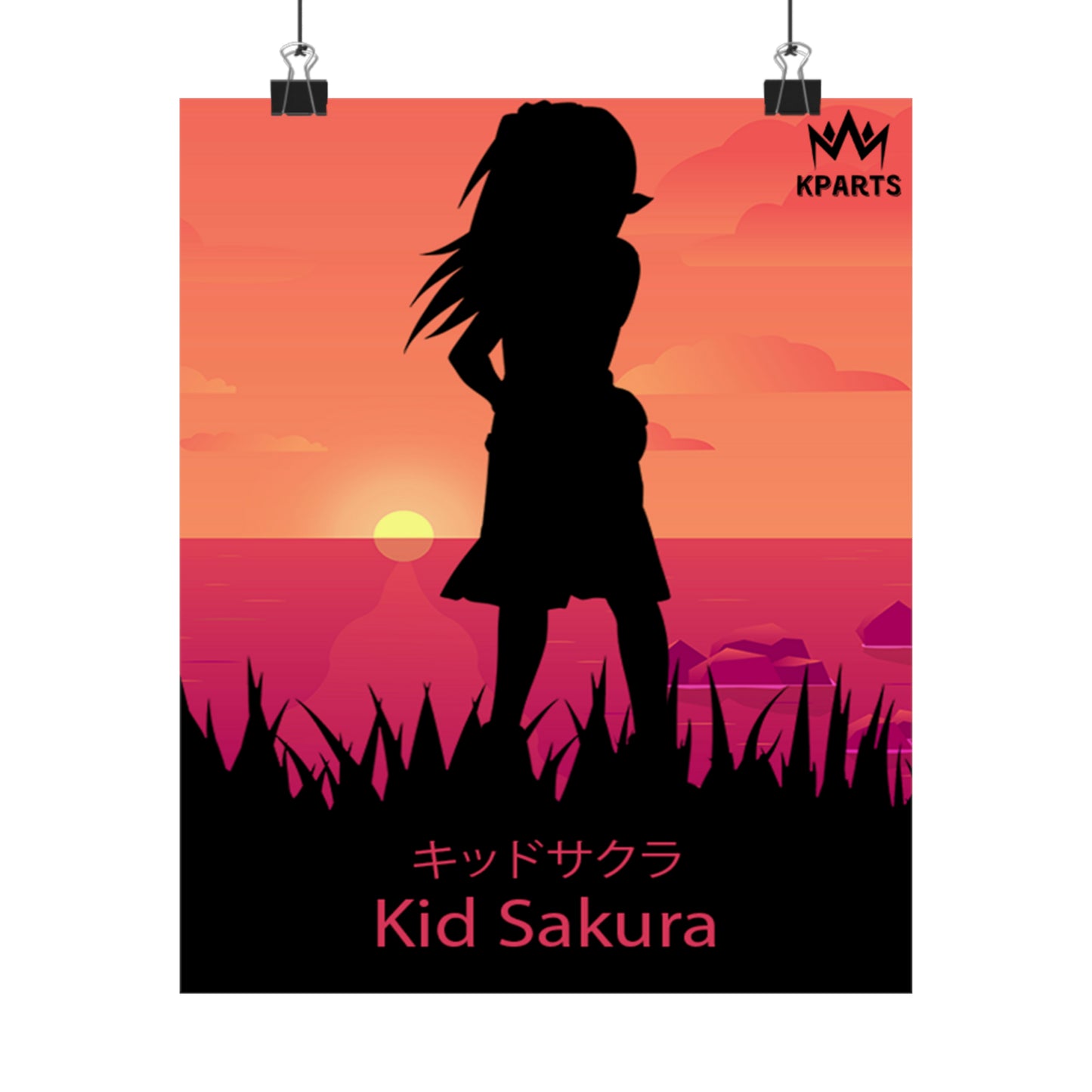 Sakura Haruno (Kid) Minimalist Poster #17 - Collective Prints