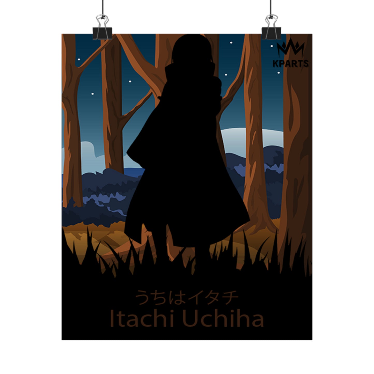 Itachi Uchiha Minimalist Poster #6