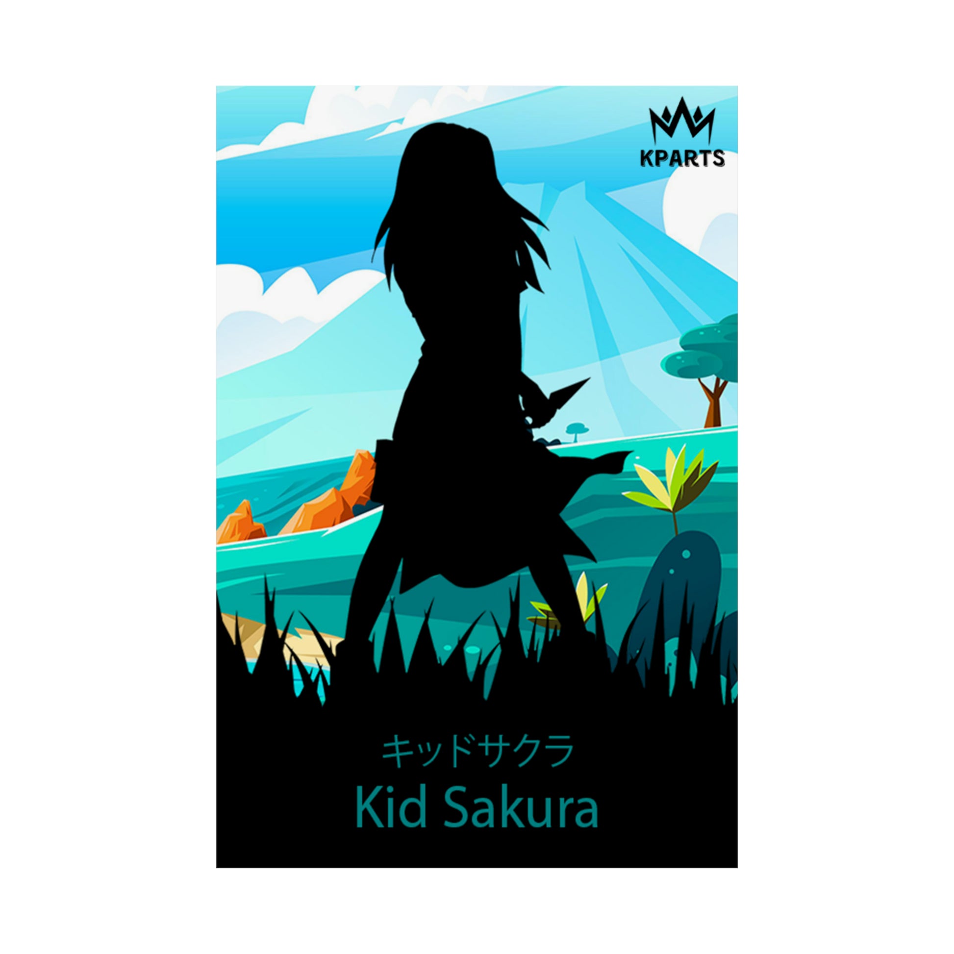 Sakura Haruno (Kid) Minimalist Poster #15 - Collective Prints