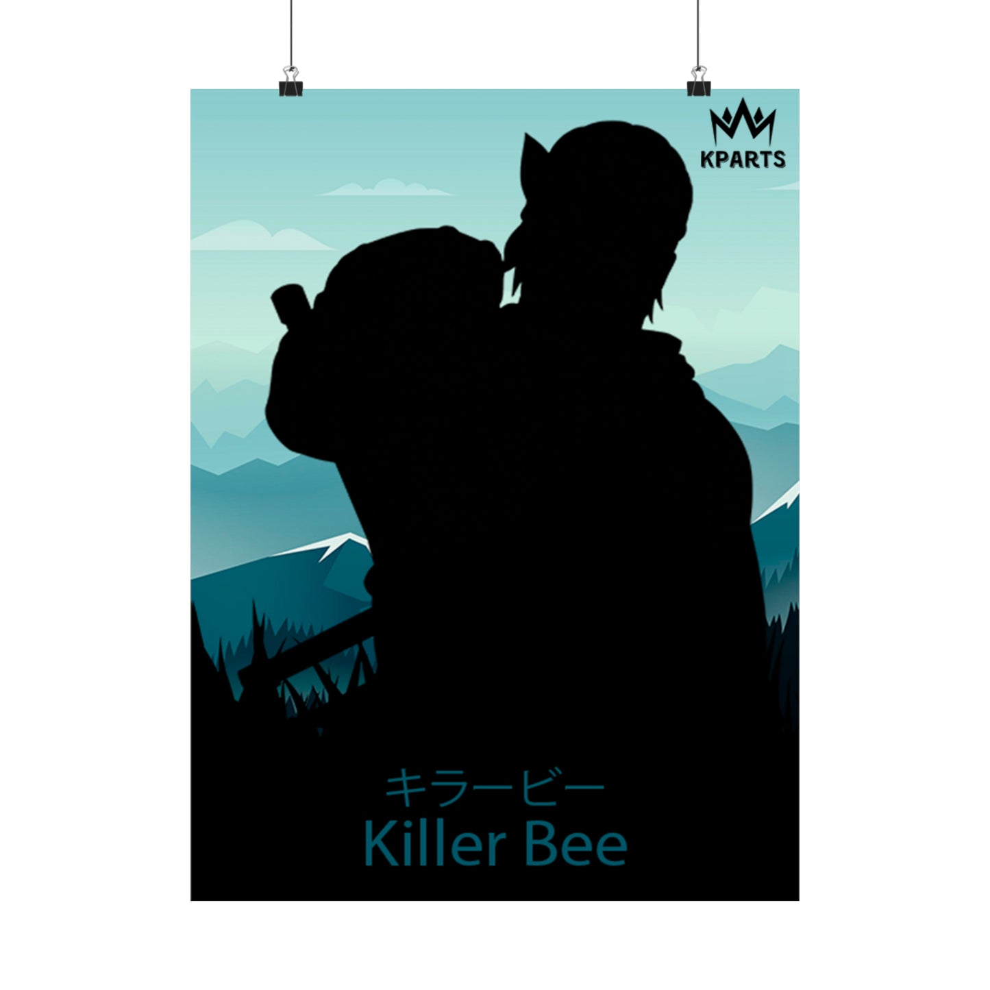 Killer Bee Minimalist Poster #6