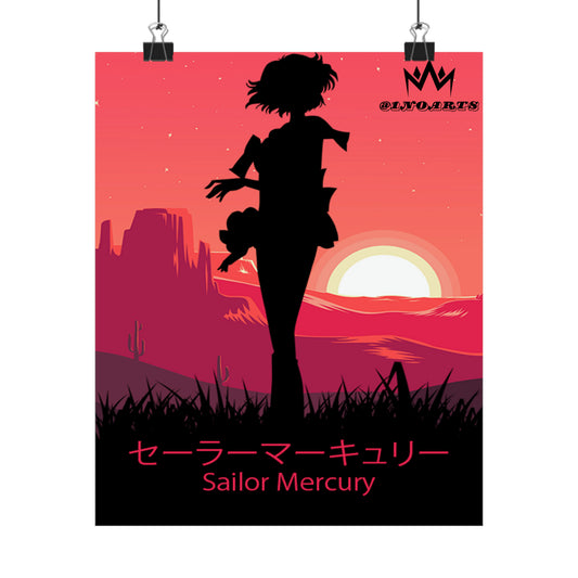 Sailor Mercury Minimalist Poster #1