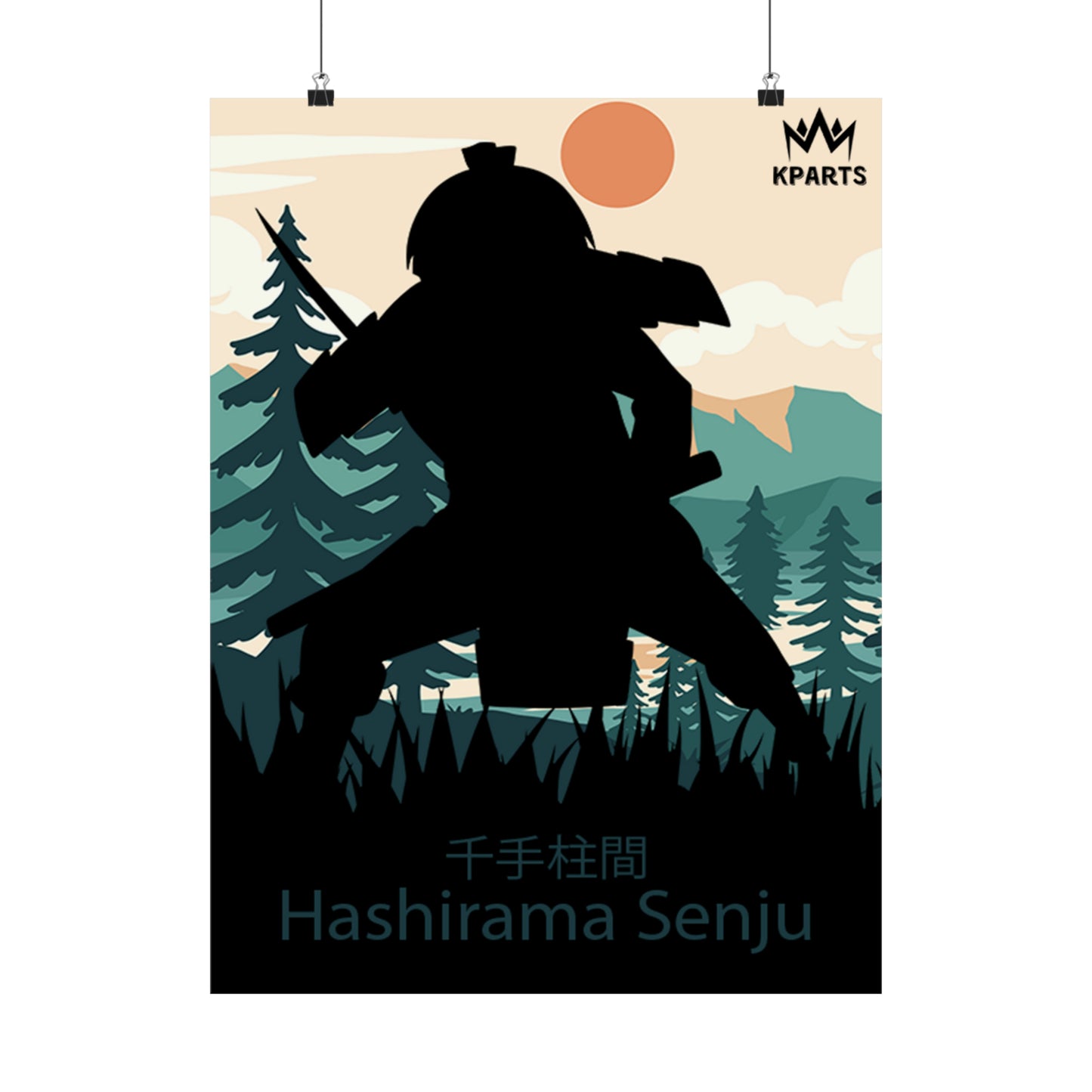 Hashirama Senju Minimalist Poster #7 - Collective Prints