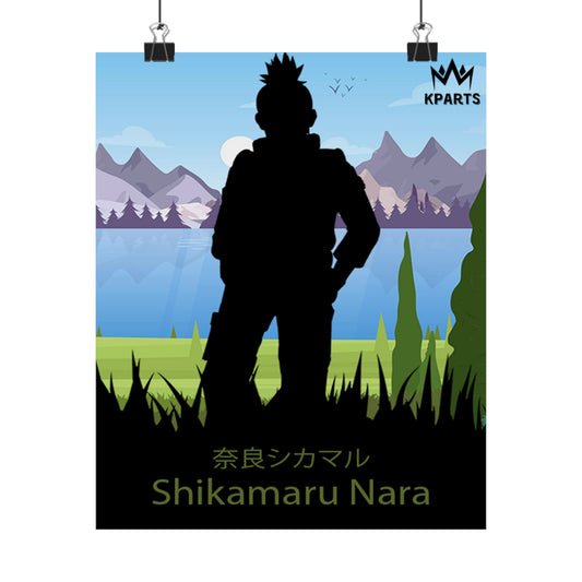 Shikamaru Nara Minimalist Poster #8