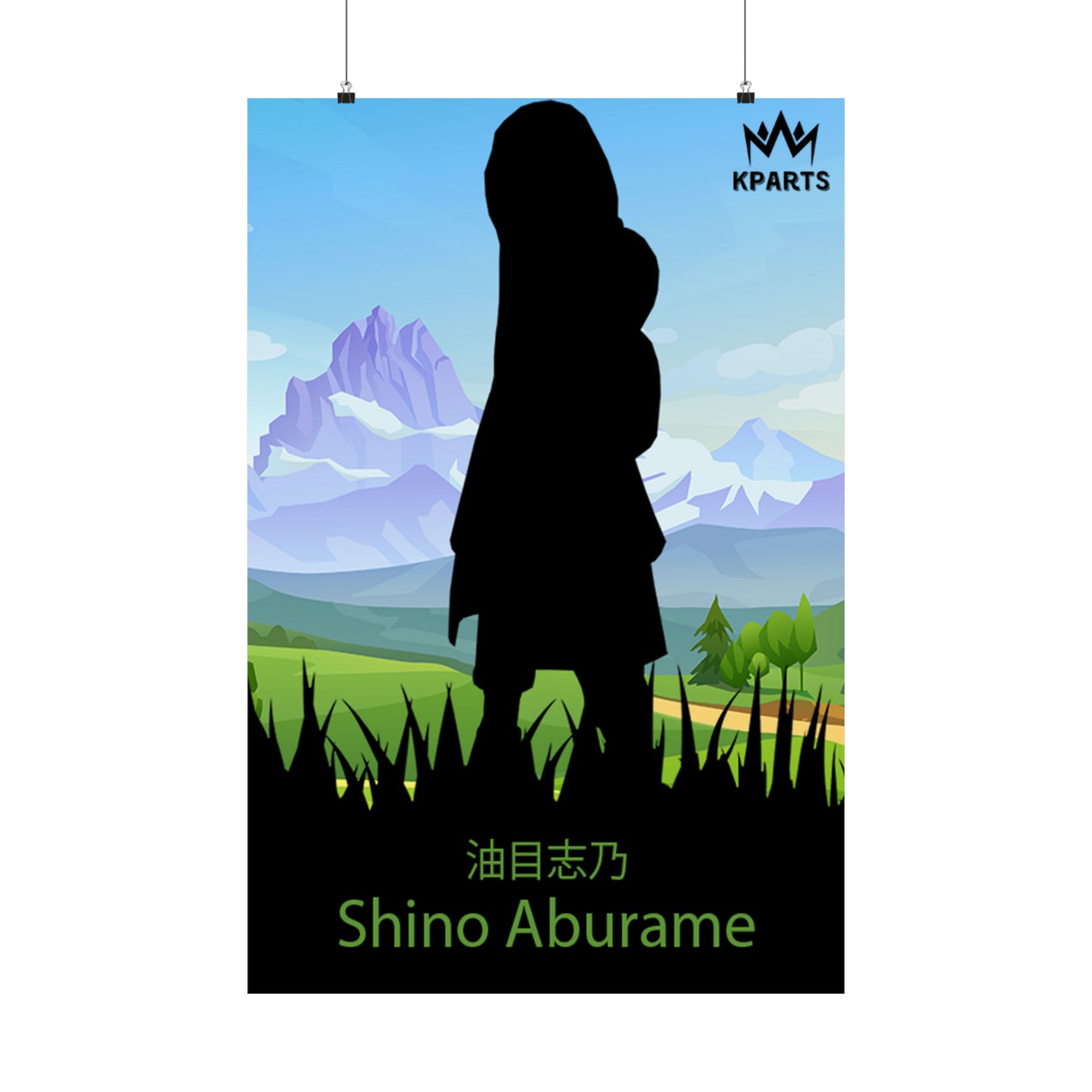 Shino Aburame Minimalist Poster #4