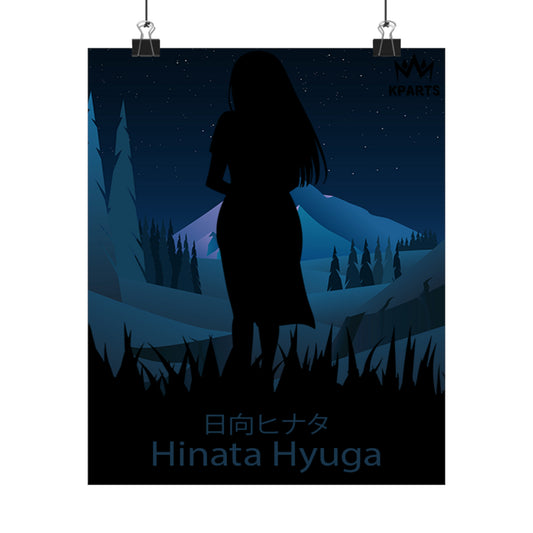 Hinata Hyuga Minimalist Poster #8