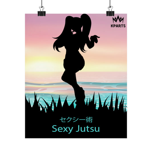 Sexy Jutsu Minimalist Poster #1