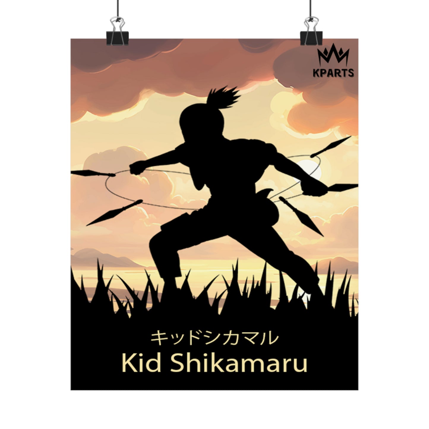 Shikamaru Nara (Kid) Minimalist Poster #13