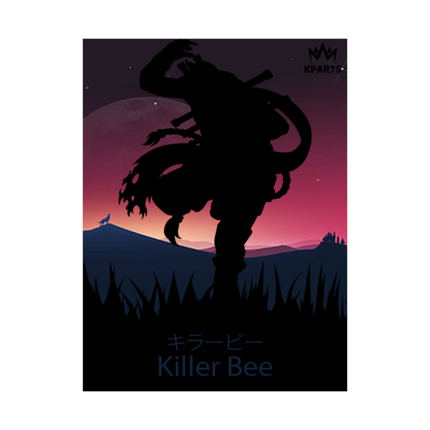 Killer Bee Minimalist Poster #9