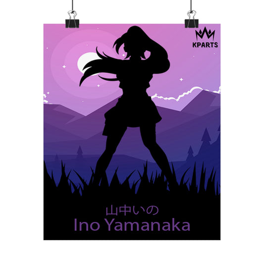 Ino Yamanaka Minimalist Poster #8