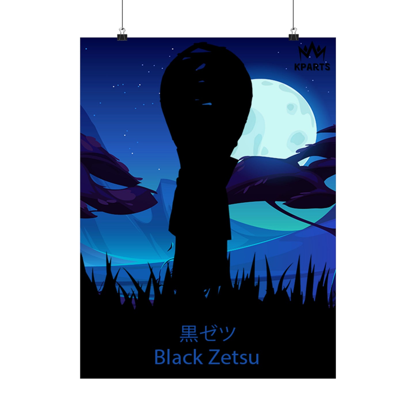 Black Zetsu Minimalist Poster #3