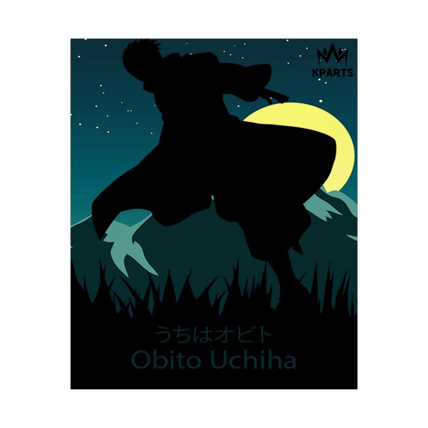 Obito Uchiha Minimalist Poster #7