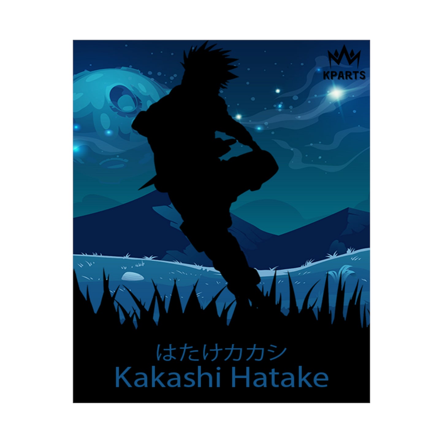 Kakashi Hatake Minimalist Poster #1 - Collective Prints