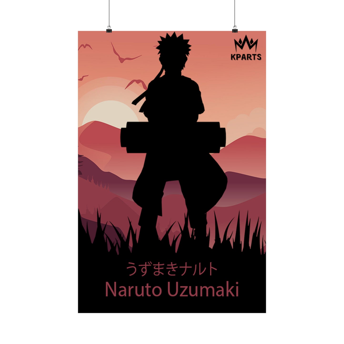 Naruto Uzumaki Minimalist Poster #8 - Collective Prints