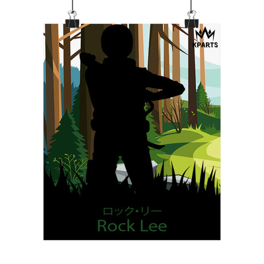 Rock Lee Minimalist Poster #1