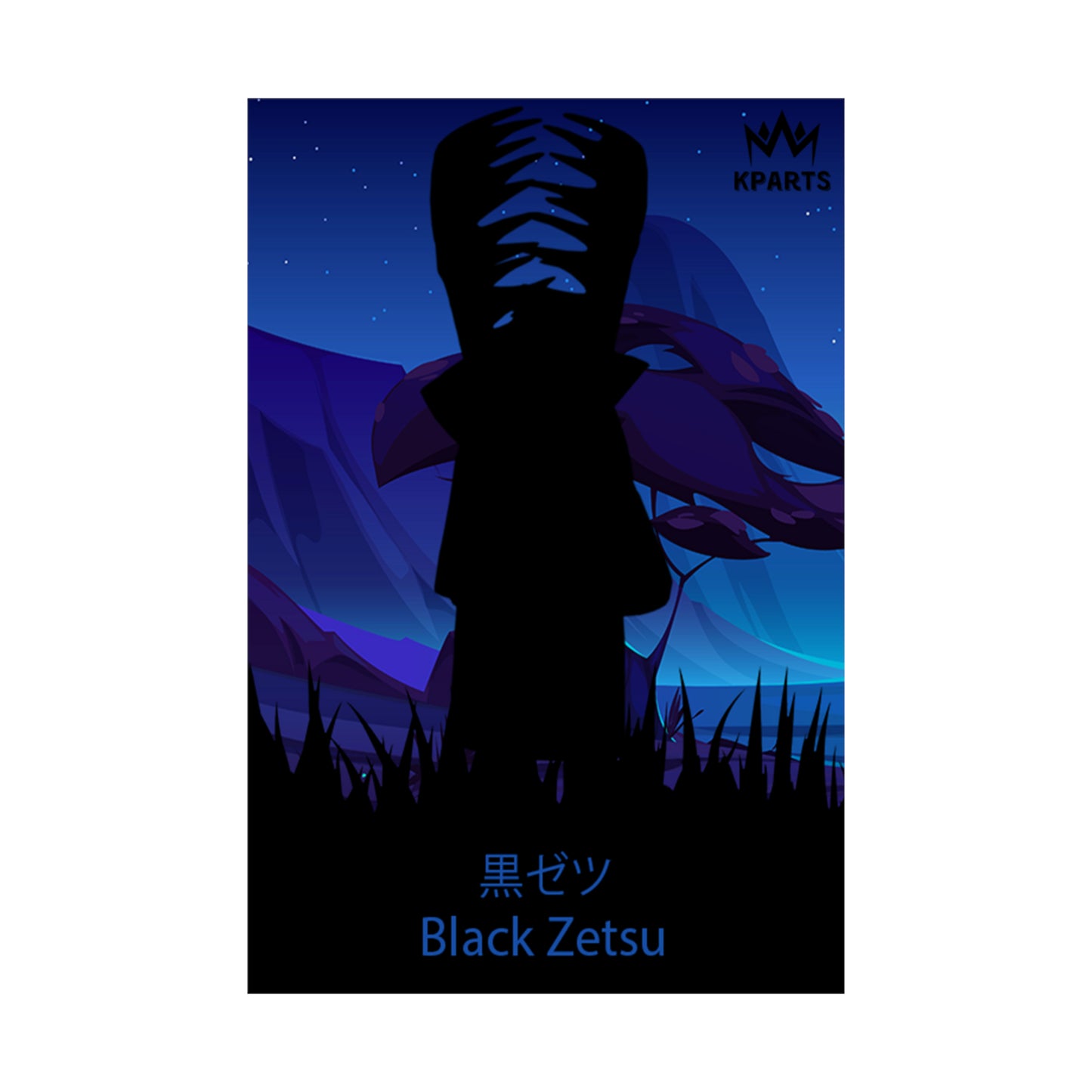 Black Zetsu Minimalist Poster #2