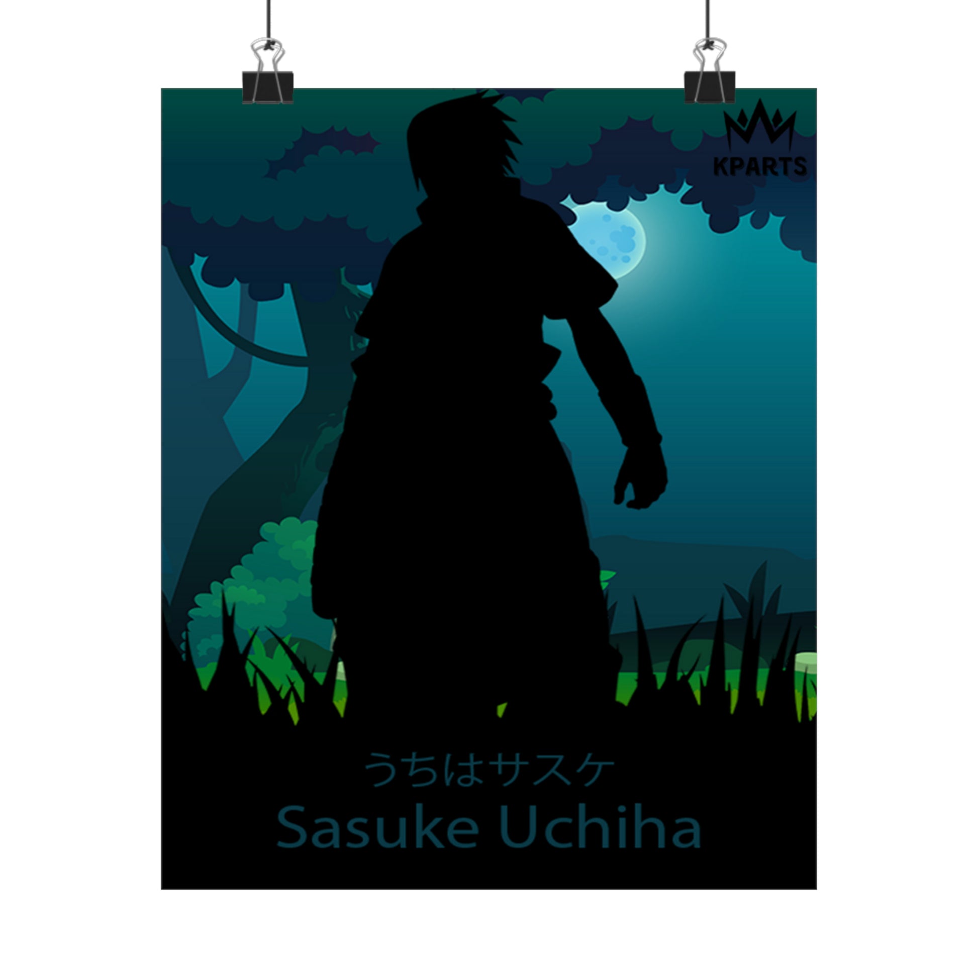 Sasuke Uchiha Minimalist Poster #10 - Collective Prints