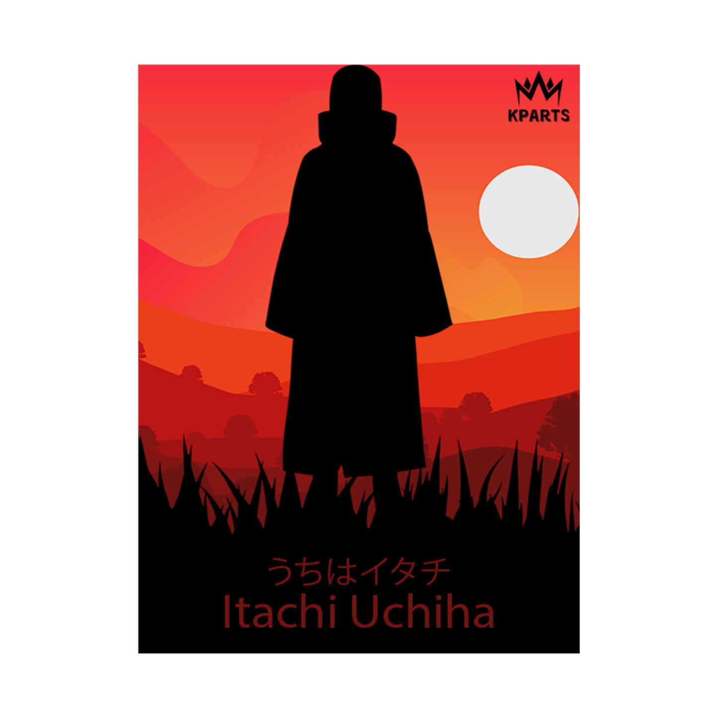 Itachi Uchiha Minimalist Poster #8