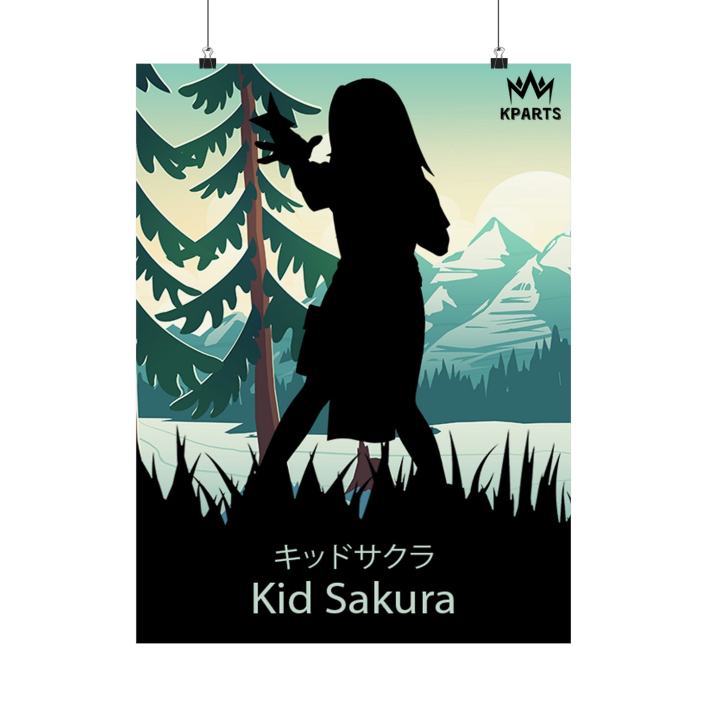 Sakura Haruno (Kid) Minimalist Poster #13 - Collective Prints