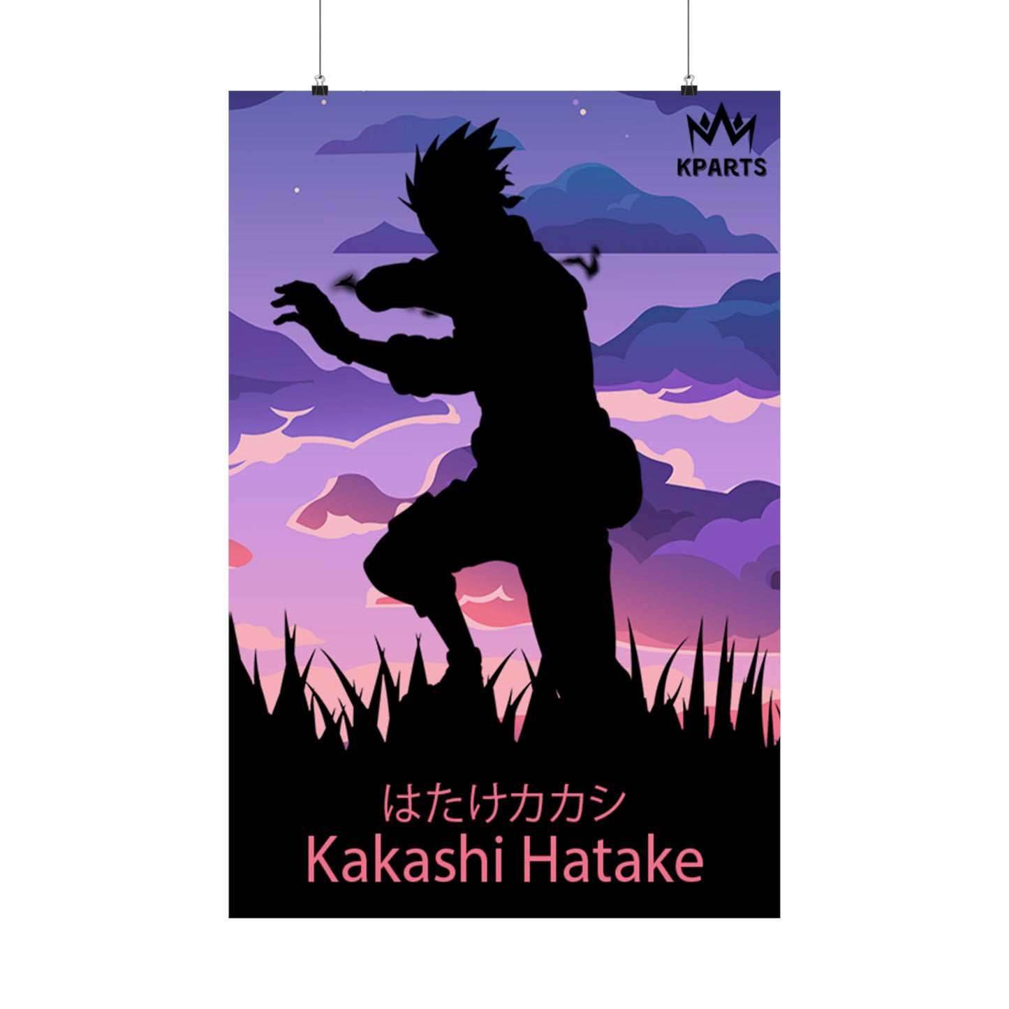 Kakashi Hatake Minimalist Poster #2 - Collective Prints