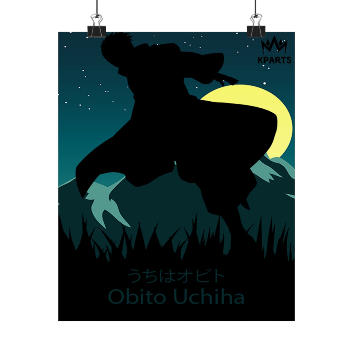 Obito Uchiha Minimalist Poster #7