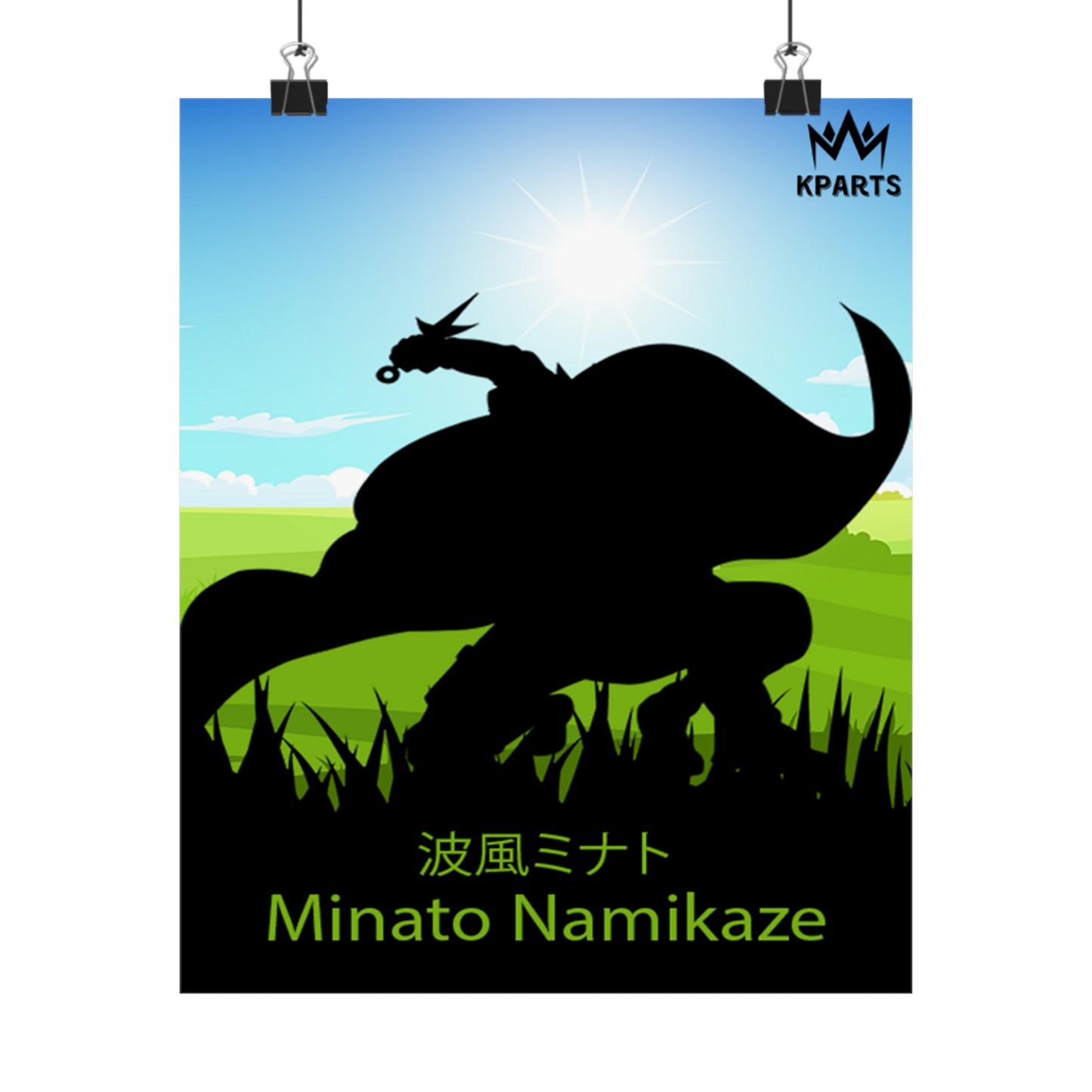 Minato Namikaze Minimalist Poster #1