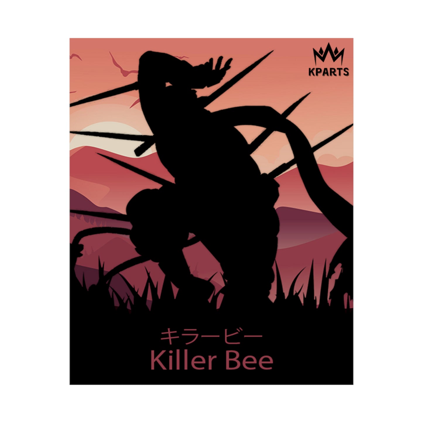 Killer Bee Minimalist Poster #7