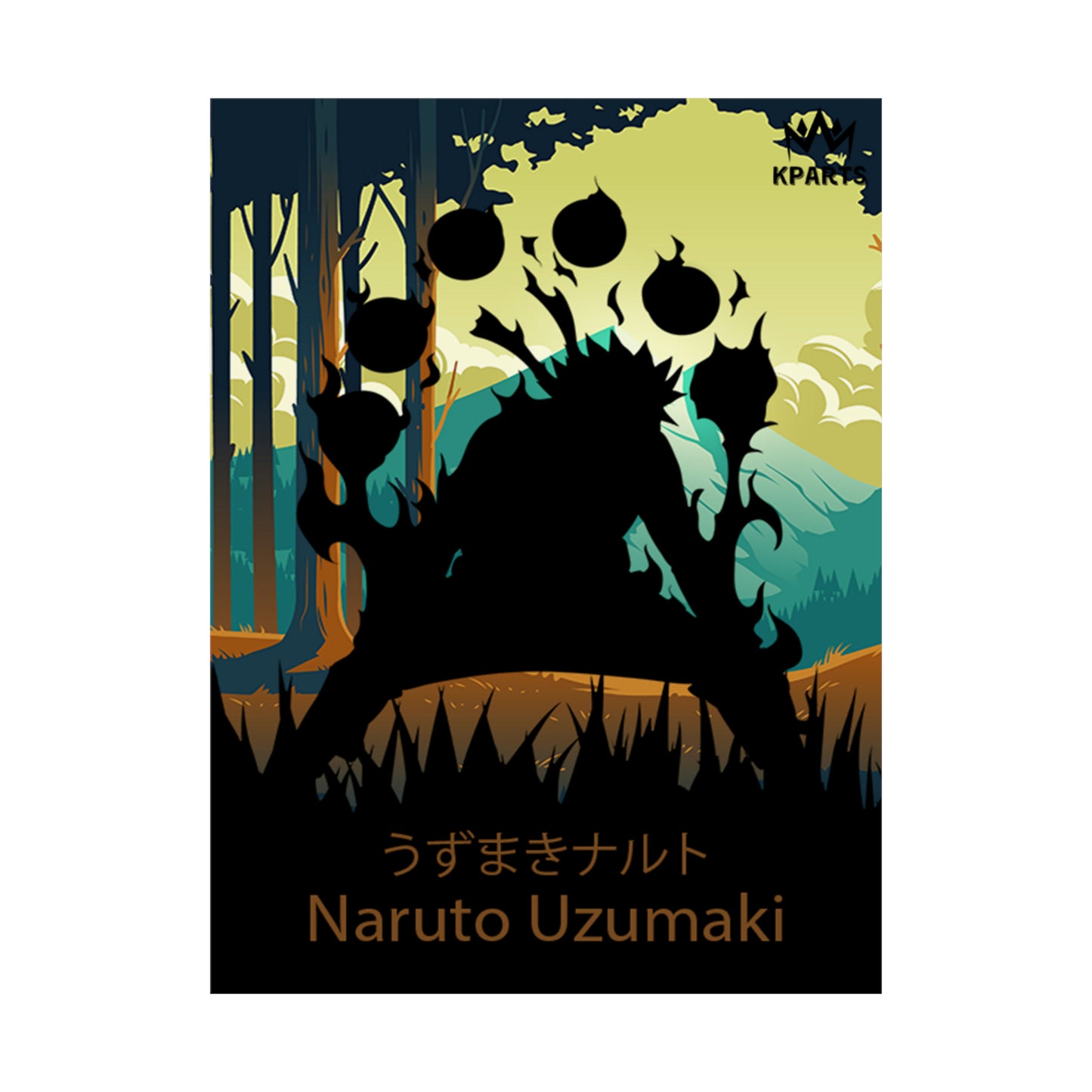 Naruto Uzumaki Minimalist Poster #3 - Collective Prints