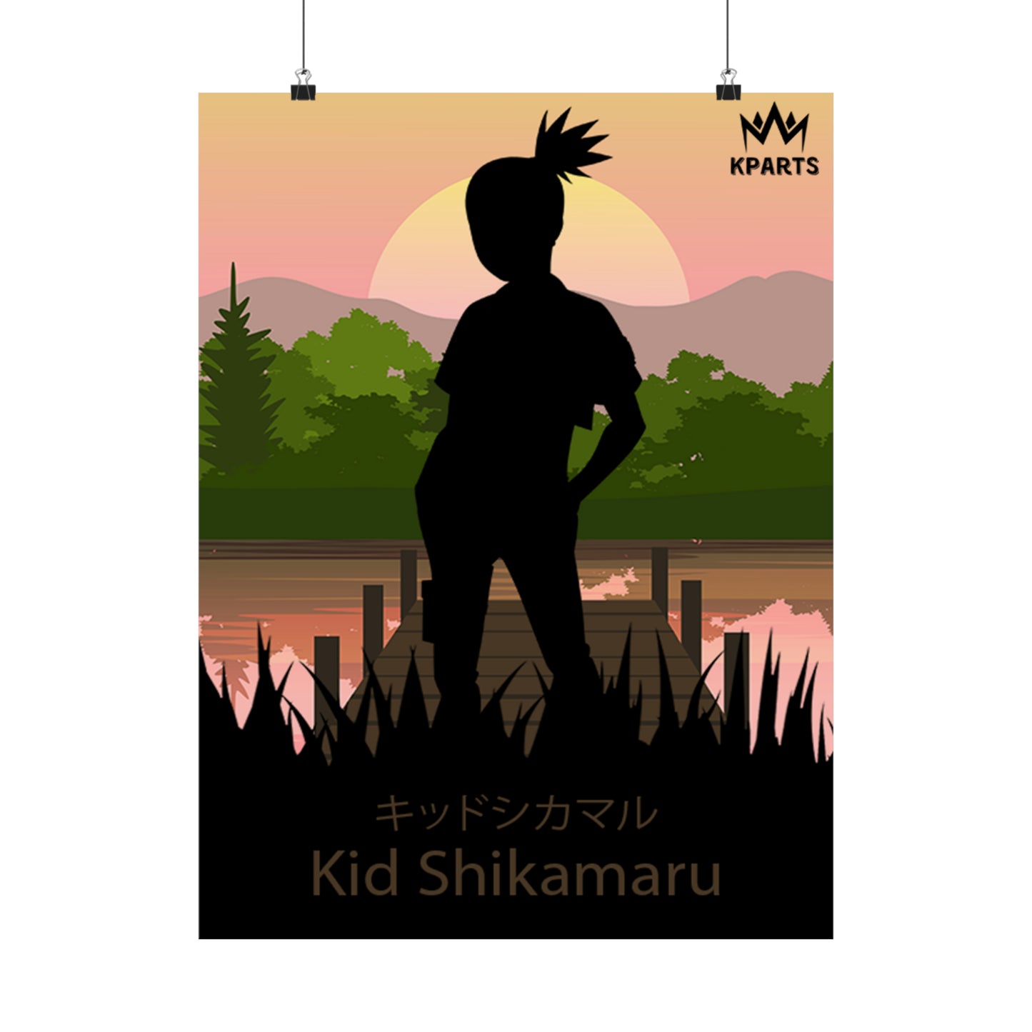 Shikamaru Nara (Kid) Minimalist Poster #12