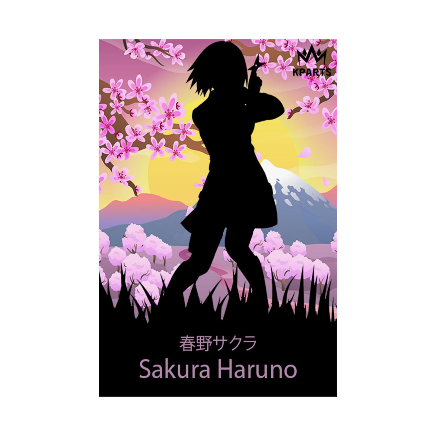 Sakura Haruno Minimalist Poster #9 - Collective Prints