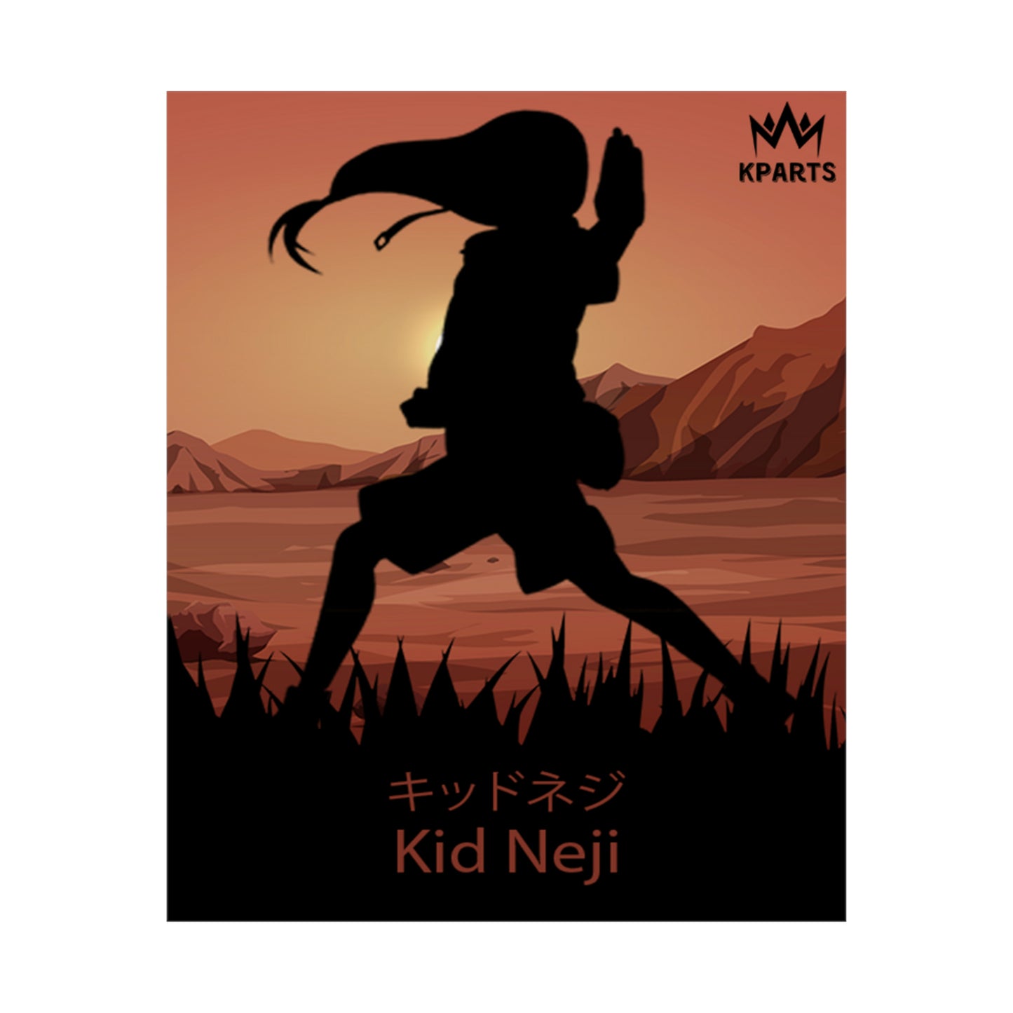 Neji Hyuga (Kid) Minimalist Poster #10