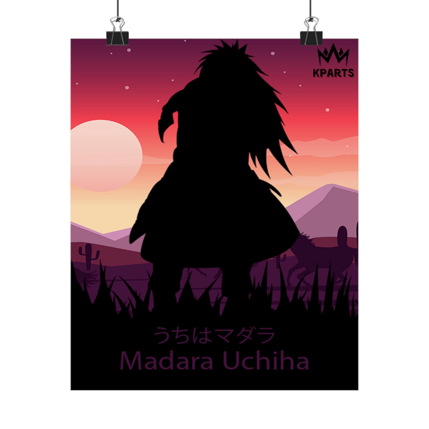 Madara Uchiha Minimalist Poster #9