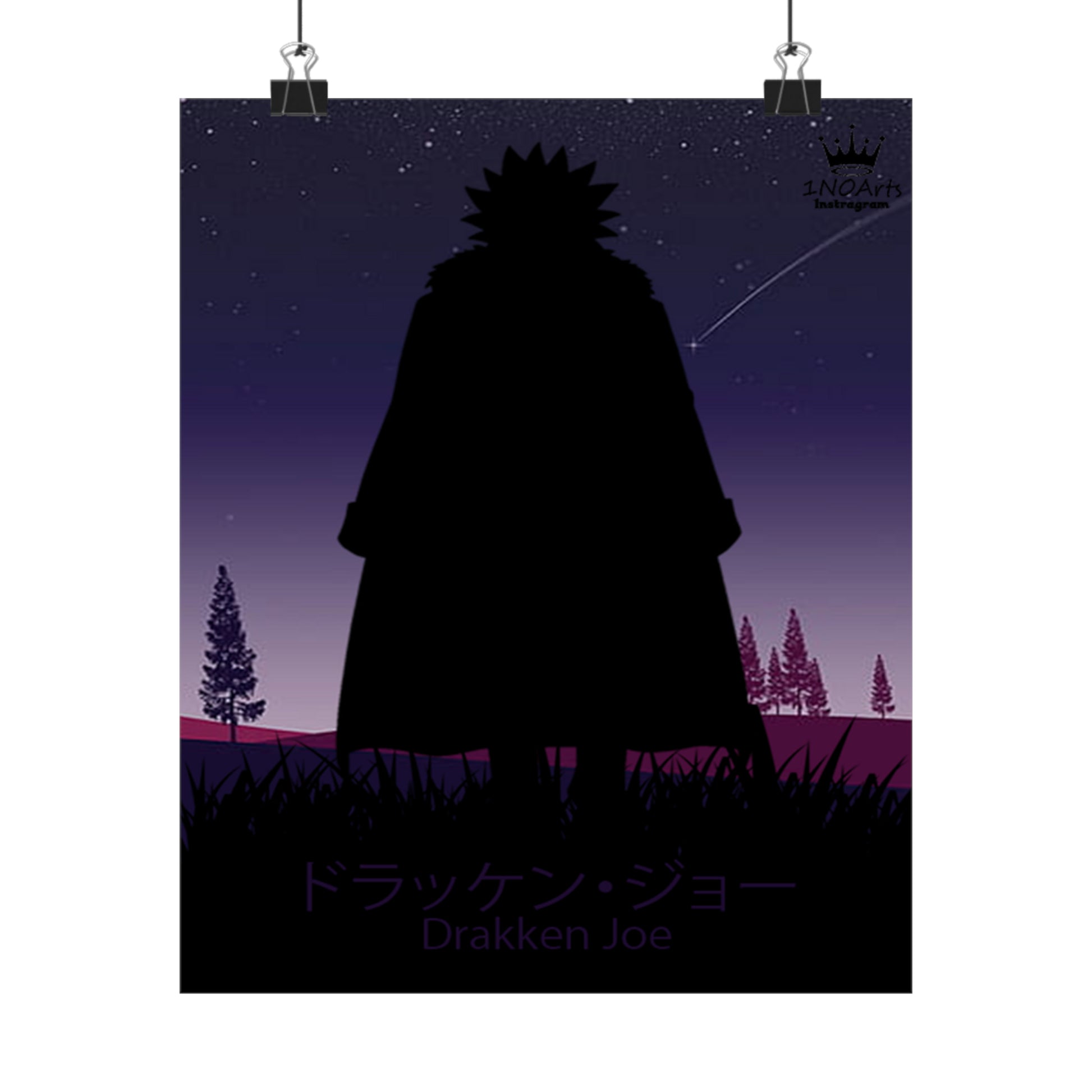 Drakken Joe Silhouette Poster #1 - Collective Prints