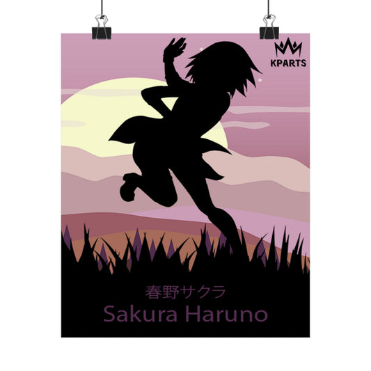 Sakura Haruno Minimalist Poster #6 - Collective Prints